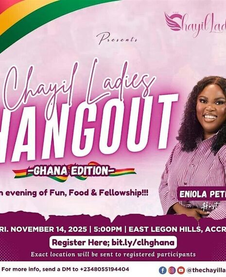 The Chayil Ladies Hangout - Ghana Edition