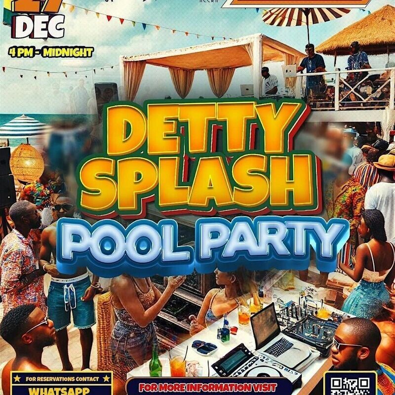 Detty Splash Pool Party