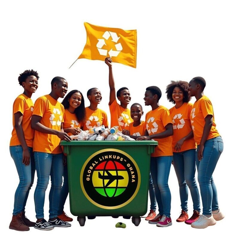 🌍 Global LinkUps™ Ghana Clean-Up Day 2025 Osu, Oxford Street Edition