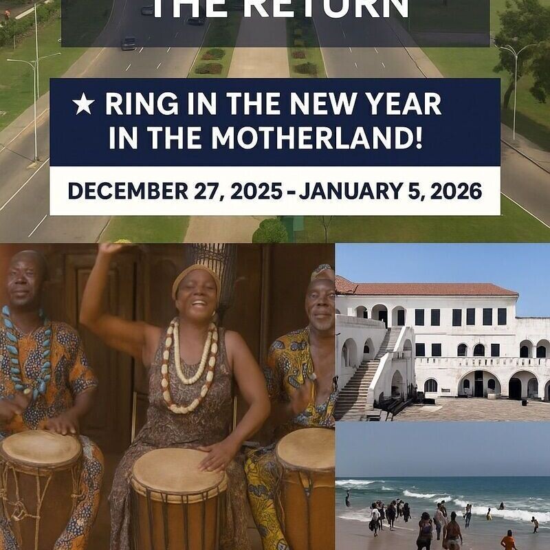 New Year in Ghana 🇬🇭