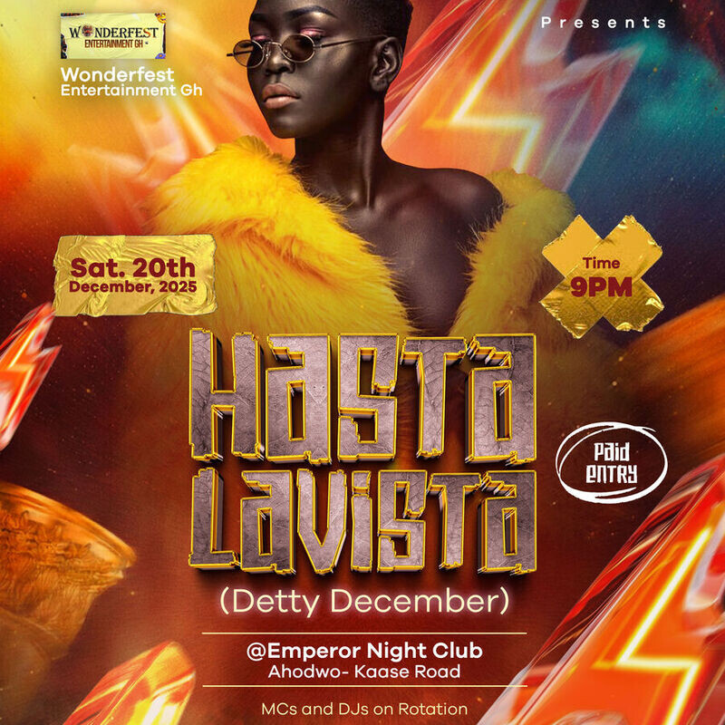 HASTA LAVISTA (Detty December)