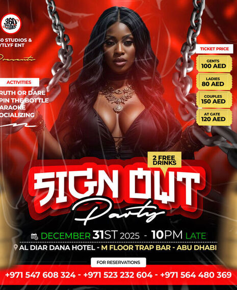 Sign Out Party