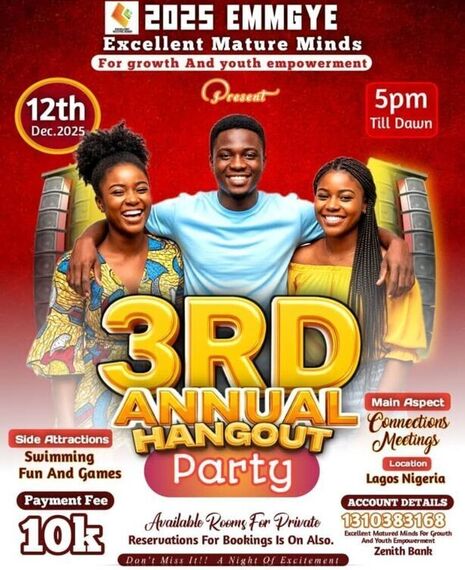 3rd Annual Hangout Party