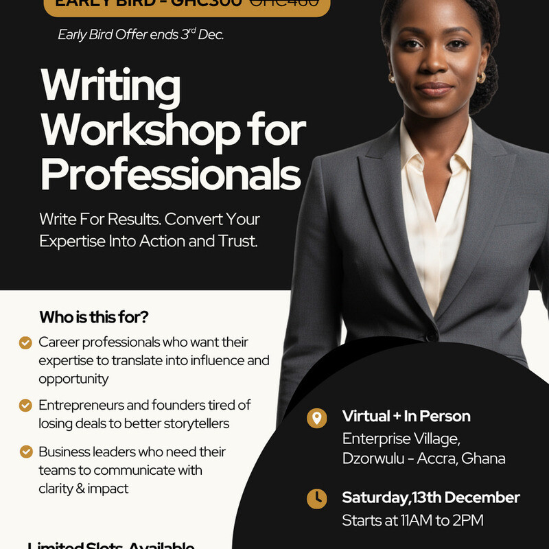 Writing Workshop for Professionals 