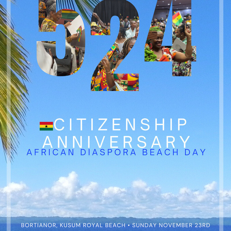 524 Citizenship Anniversary African Diaspora Beach Day