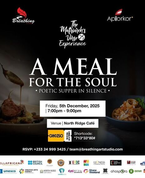 A Meal for the Soul – Poetic Supper in Silence