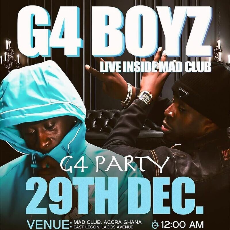 G4 BOYZ (LIVE INSIDE MAD CLUB)