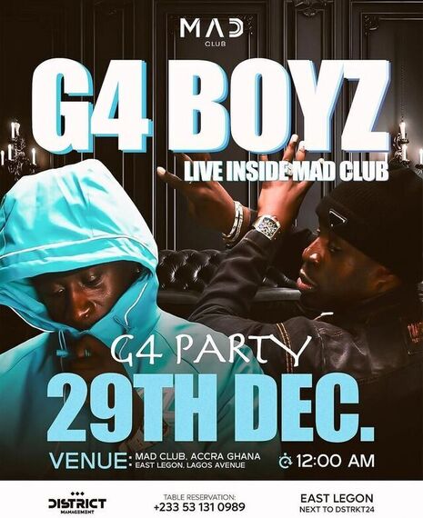G4 BOYZ (LIVE INSIDE MAD CLUB)