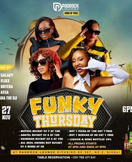 Funky Thursdays at Paddock
