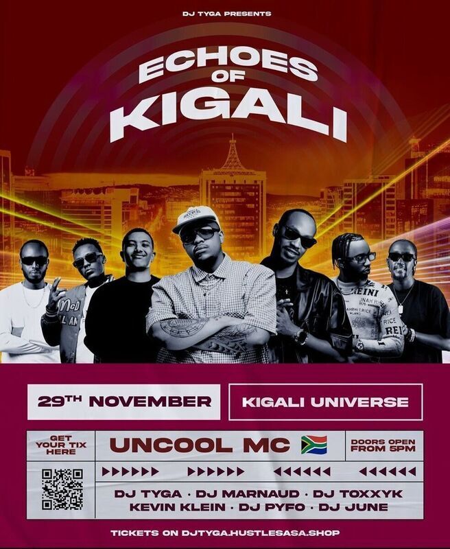 eGotickets — Echoes of Kigali at Kigali Universe, Rwanda, Sat, 29 Nov ...