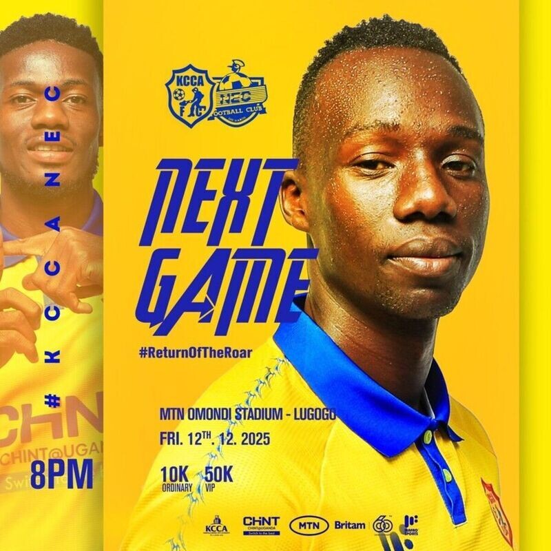 KCCA VS NEC