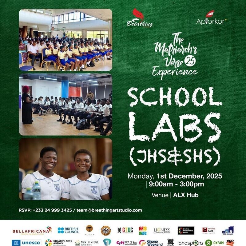 The Matriarch’s Verse 25 Experience: SCHOOL LABS (JHS * SHS)