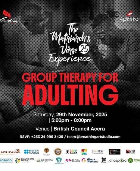 The Matriarch’s Verse 25 Experience: GROUP THERAPY FOR ADULTING