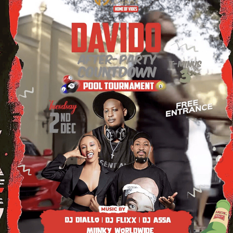 Davido After Party Pool Tournament