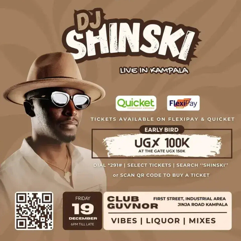 DJ Shinski Live in Kampala