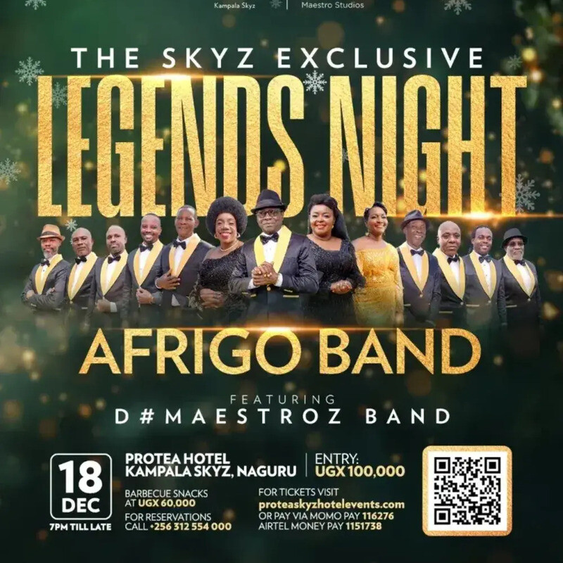 The Skyz Exclusive: Legends Night ft Afrigo Band