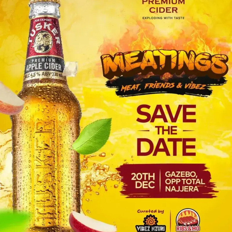 Tusker Premium Cider Meatings: Meat, Friends & Vibes