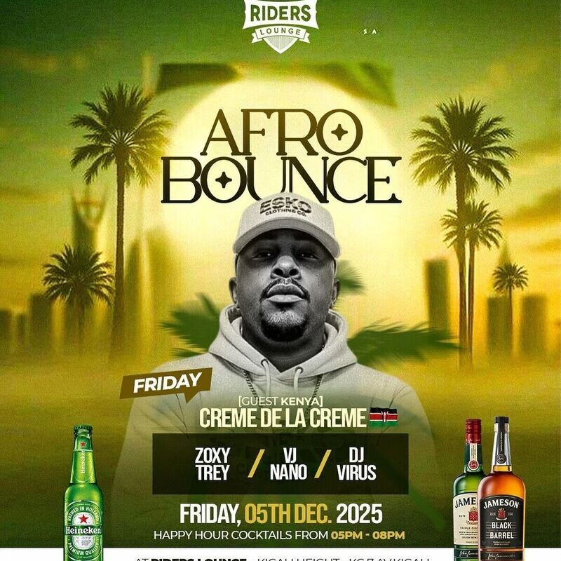 Afro Bounce at Riders