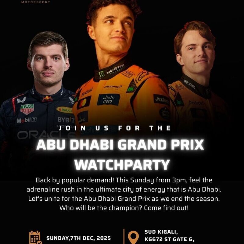 Abu Dhabi Grand Prix Watch Party