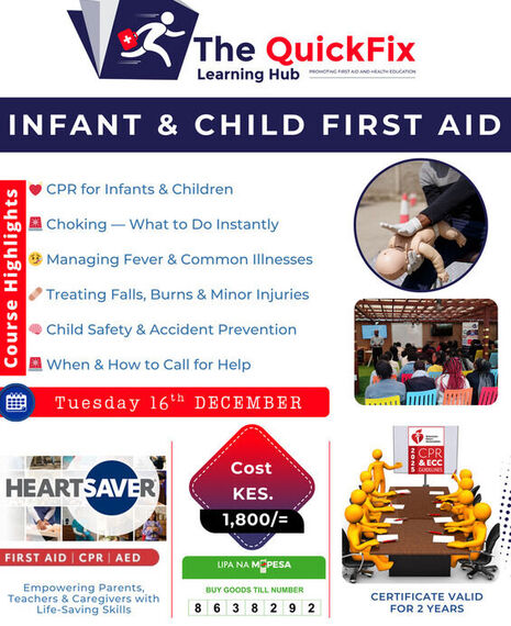 Infant & Child CPR – Awareness Course