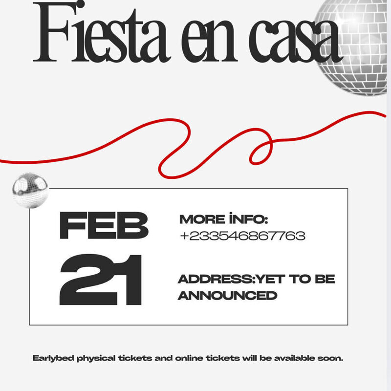 FIESTA EN CASA