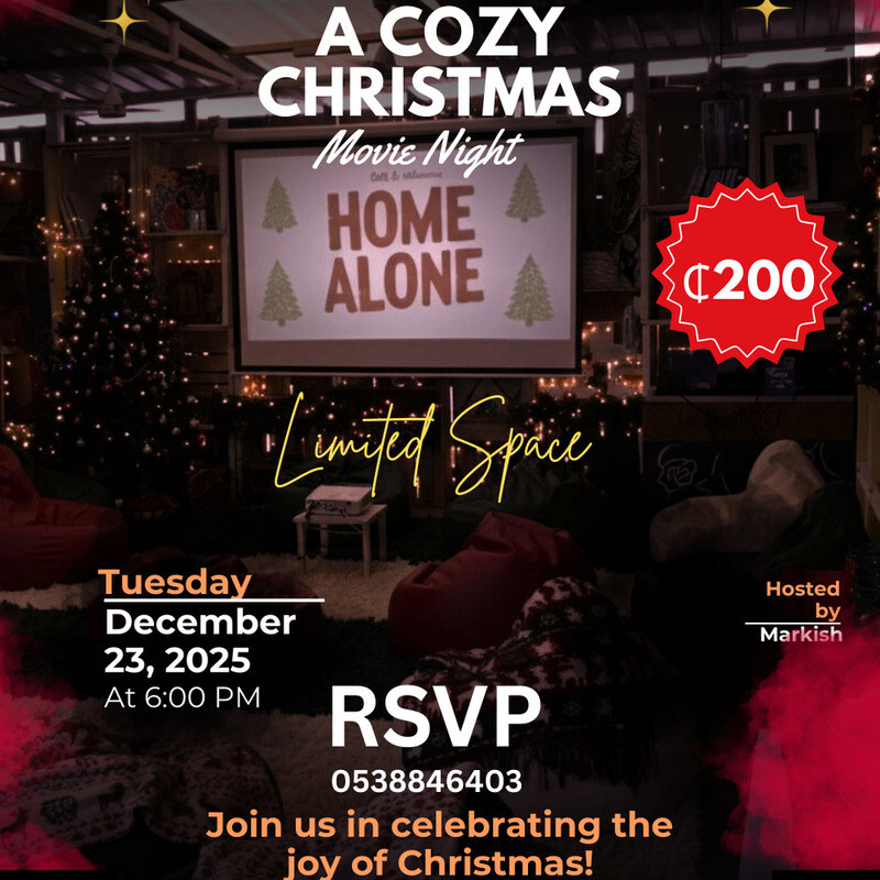 COZY CHRISTMAS MOVIE NIGHT