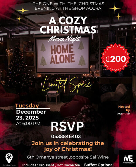 COZY CHRISTMAS MOVIE NIGHT