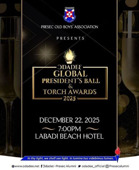 ƆDADEƐ GLOBAL PRESIDENT'S BALL & TORCH AWARDS 2025