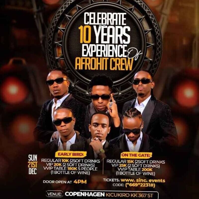 Celebrate 10 Years of Afrohit Crew