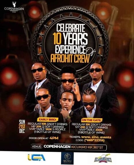 Celebrate 10 Years of Afrohit Crew