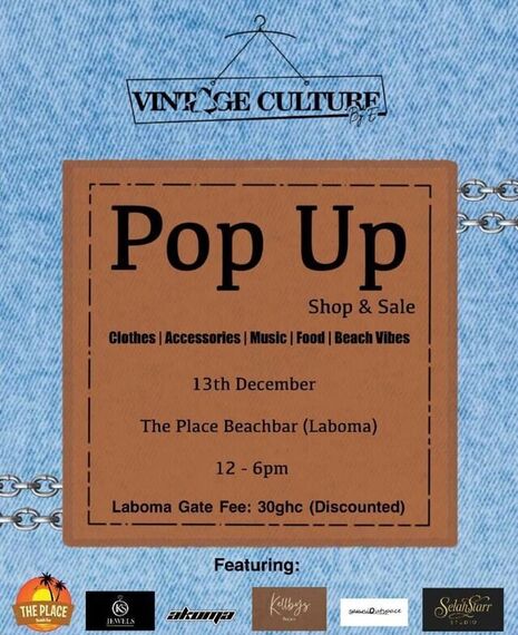 Pop Up Shop & Sale