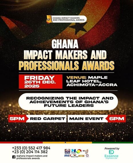 GHANA IMPACT MAKERS AND PROFESSIONAL AWARDS-GIMAPA2025