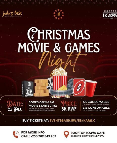 Christmas Movie & Games Night
