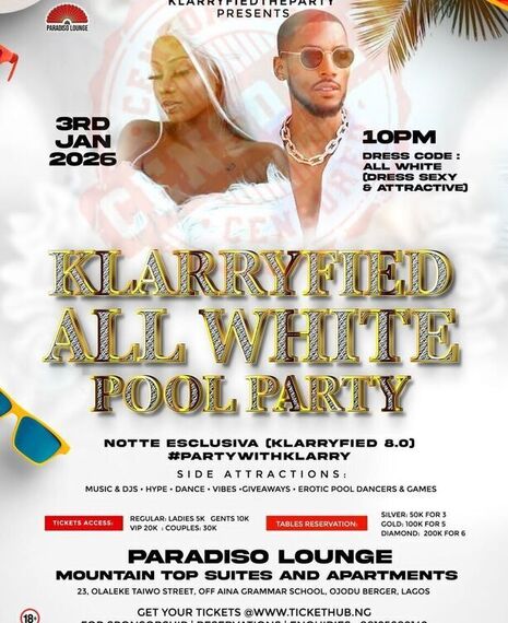 Klarryfied All White Night Pool Party
