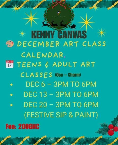 Festive Sip & Paint For Teens & Adults
