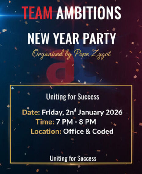 TEAM AMBITION NEW YEAR PARTY
