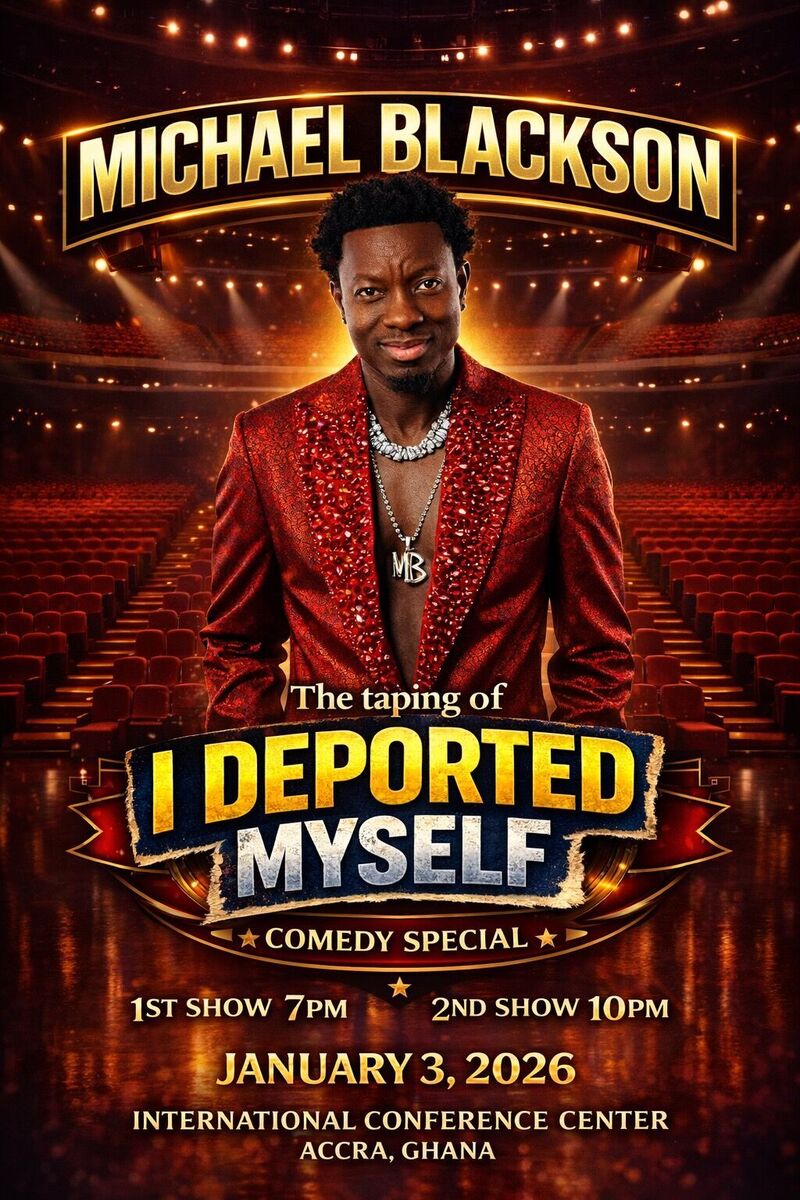 AFROFUTURE LIMITED TICKET RELEASE | Michael Blackson’s Comedy Special “I Deported Myself”