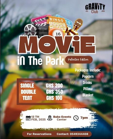 Movie in The Park Valentine Edition 