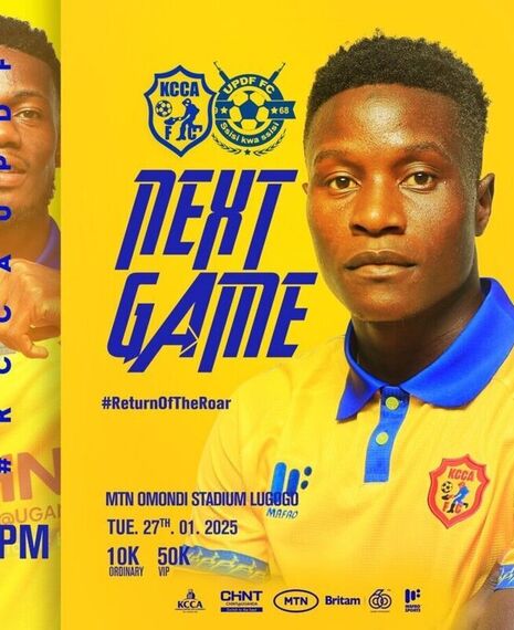 KCCA VS UPDF FC