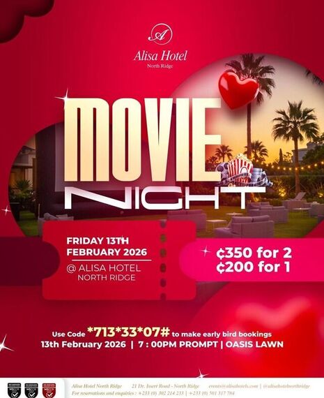 MOVIES AT ALISA - VALENTINE'S DAY EDITION