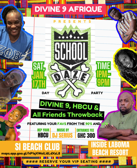 School Daze: Divine 9, HBCU & Friends Throwback Party
