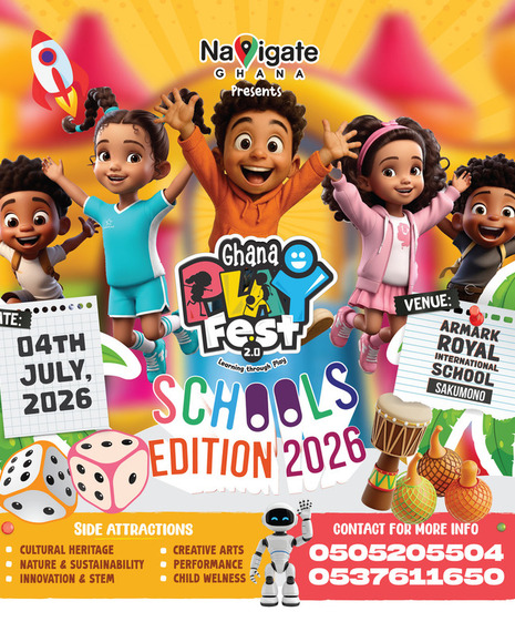 Ghana Play Festival. 2026 Schools Edition