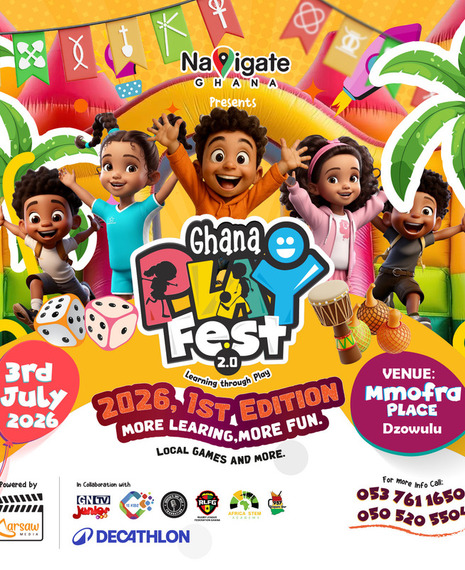Ghana Play Festival. 2026 Edition