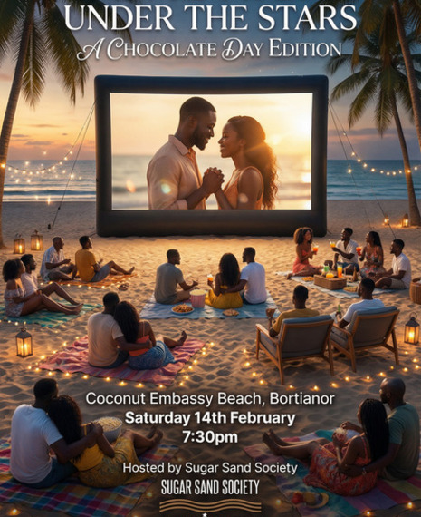 Beach Movie Night Under The Stars
