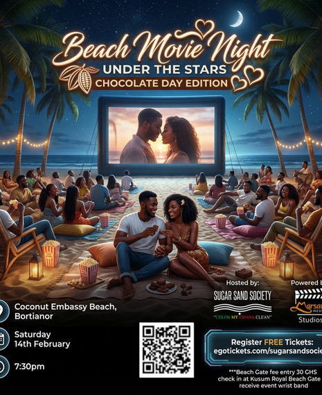 Beach Movie Night Under The Stars