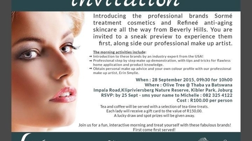 Sormé & Refineé South Africa Official Launch