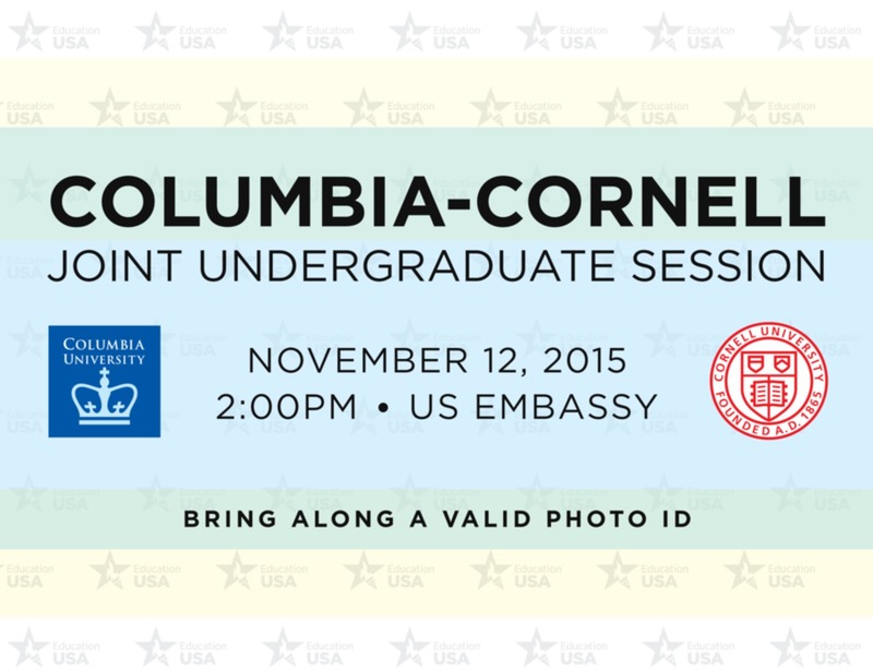 Cornell - Columbia University Joint Undergraduate Information Session