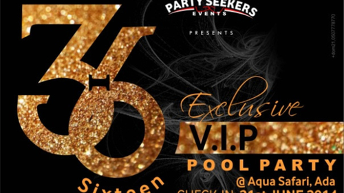 3-6 Sixteen V.I.P Pool Party