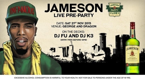Jameson Live PRE-PARTY Tanzania