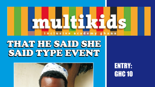 "That He Said She Said Type Event" Drama Production